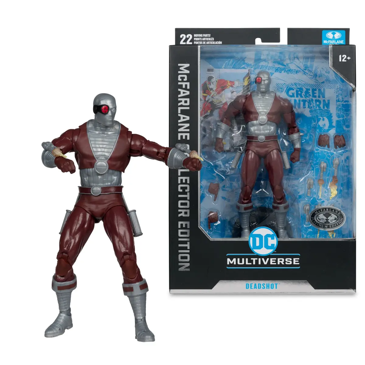 Mcfarlane Collector Edition 35 (Dc Multiverse) Deadshot (Dc Classics) Platinum Action Figure (17482) Last One! 1