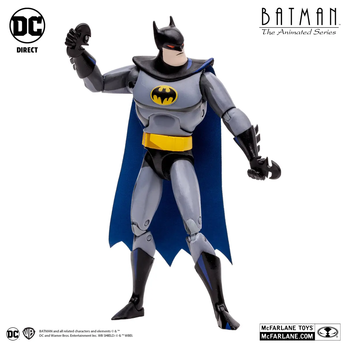 Mcfarlane Toys - Batman: The Animated Series - Batman (Blind As A Bat) (Lock-Up Baf) Action Figure (17616) Low Stock 1