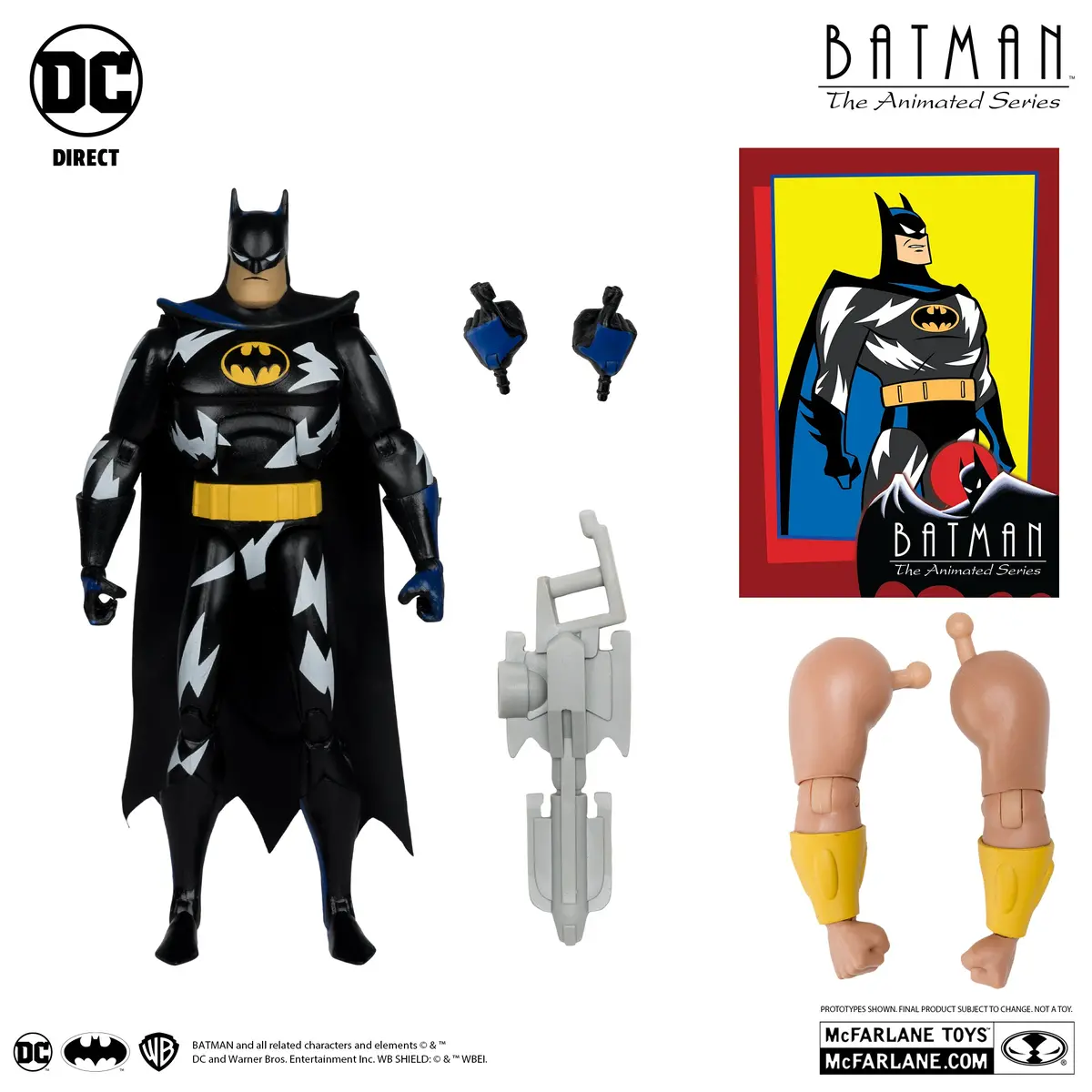 Dc Direct - Batman: The Animated Series (Wave 3) Maxie Zeus Baf - Batman (Lightning Strike) 17633 Last One! 2