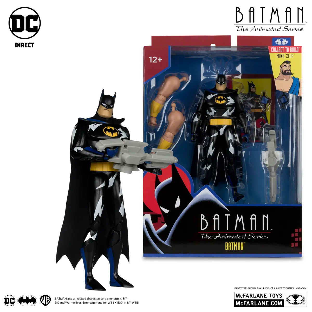 Dc Direct - Batman: The Animated Series (Wave 3) Maxie Zeus Baf - Batman (Lightning Strike) 17633 Last One! 1