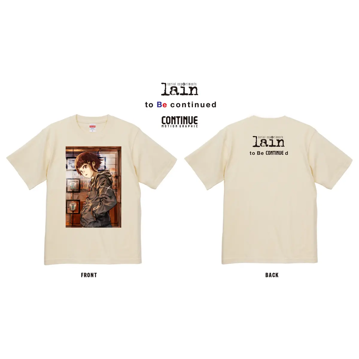 Lain×Continueコラボtシャツ 1