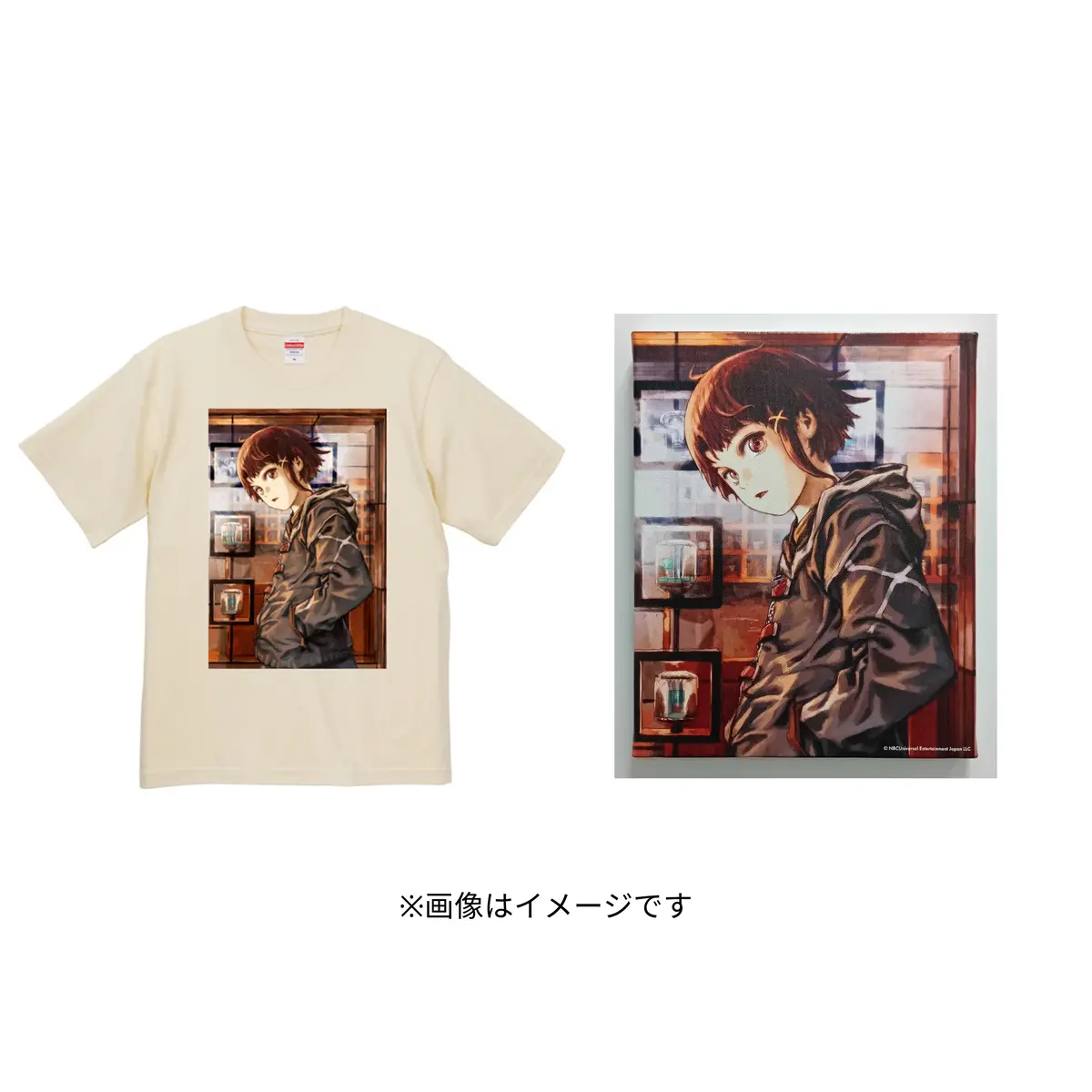 Lain×Continueコラボtシャツ＋キャンバスボード 1