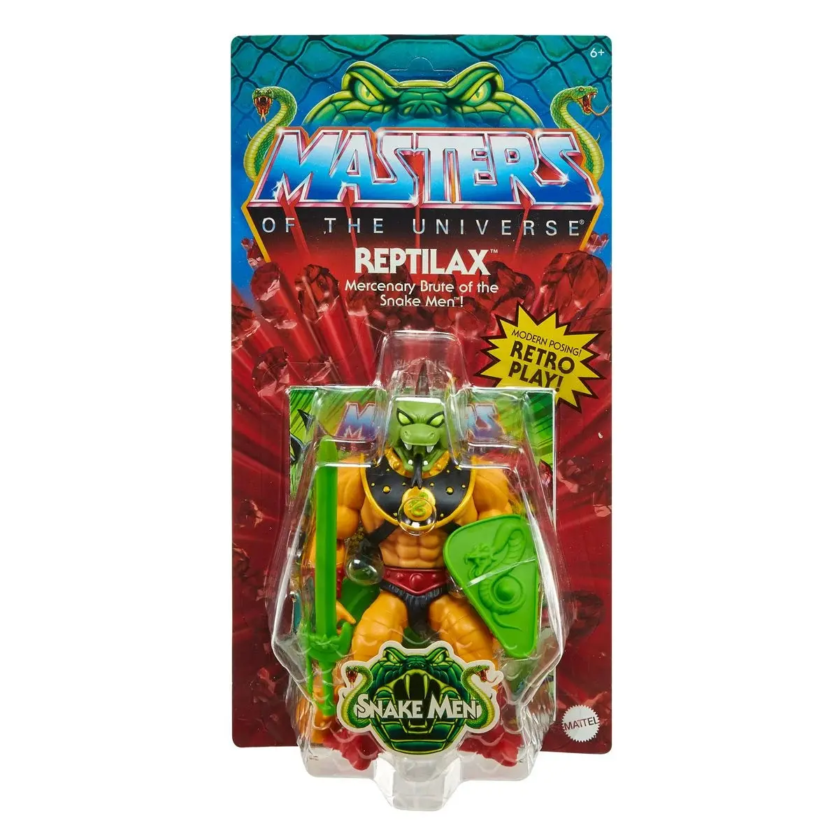 Masters Of The Universe: Origins - Reptilax (Fan Channel Exclusive) Action Figure (Hyd38) Motu Low Stock 1