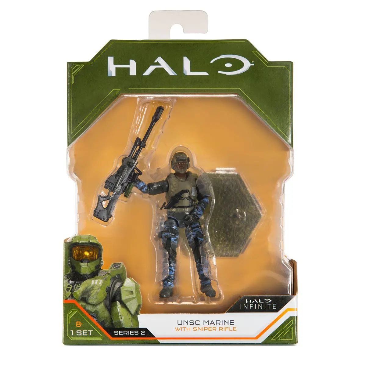 Halo Infinite - Series 2 - Unsc Marine (With Sniper Rifle) Action Figure (Hlw0050) Last One! 1