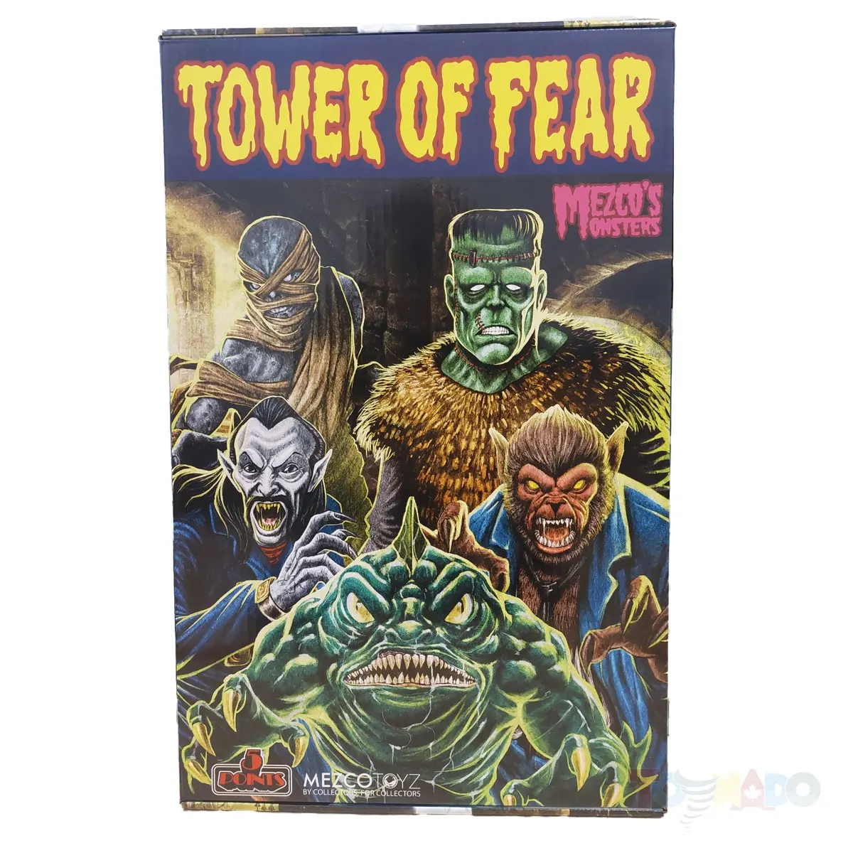 Mezco Toys - 5 Points Monsters Tower Of Fear Deluxe Box Set (18023) Low Stock 1