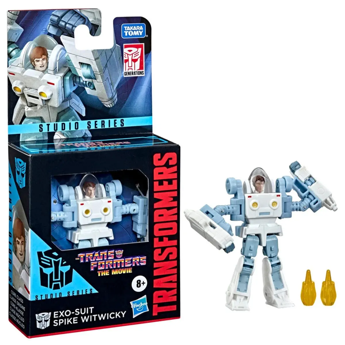 Transformers: Studio Series 86 - Core Class - Exo-Suit Spike Witwicky Action Figure (F3142) Low Stock 1