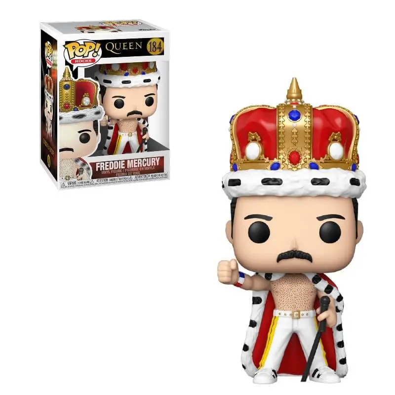 Funko Pop! Rocks #184 - Queen - Freddie Mercury Vinyl Figure (50149) 1