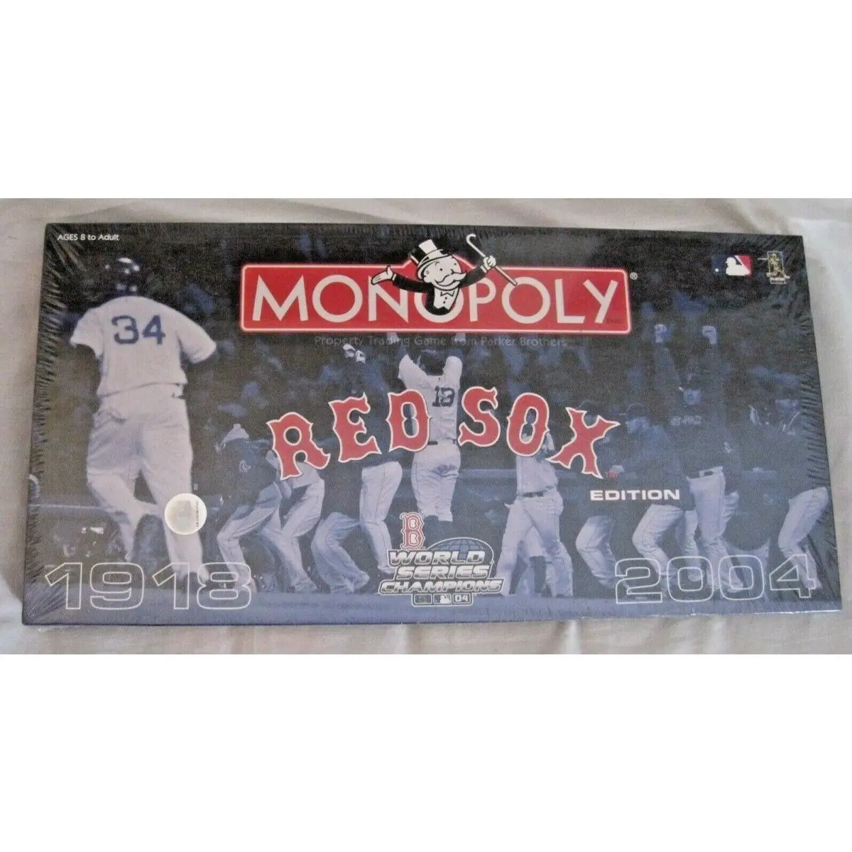 1918-2004 Red Sox Edition Monopoly Board Game World Series Champions Collectors 1