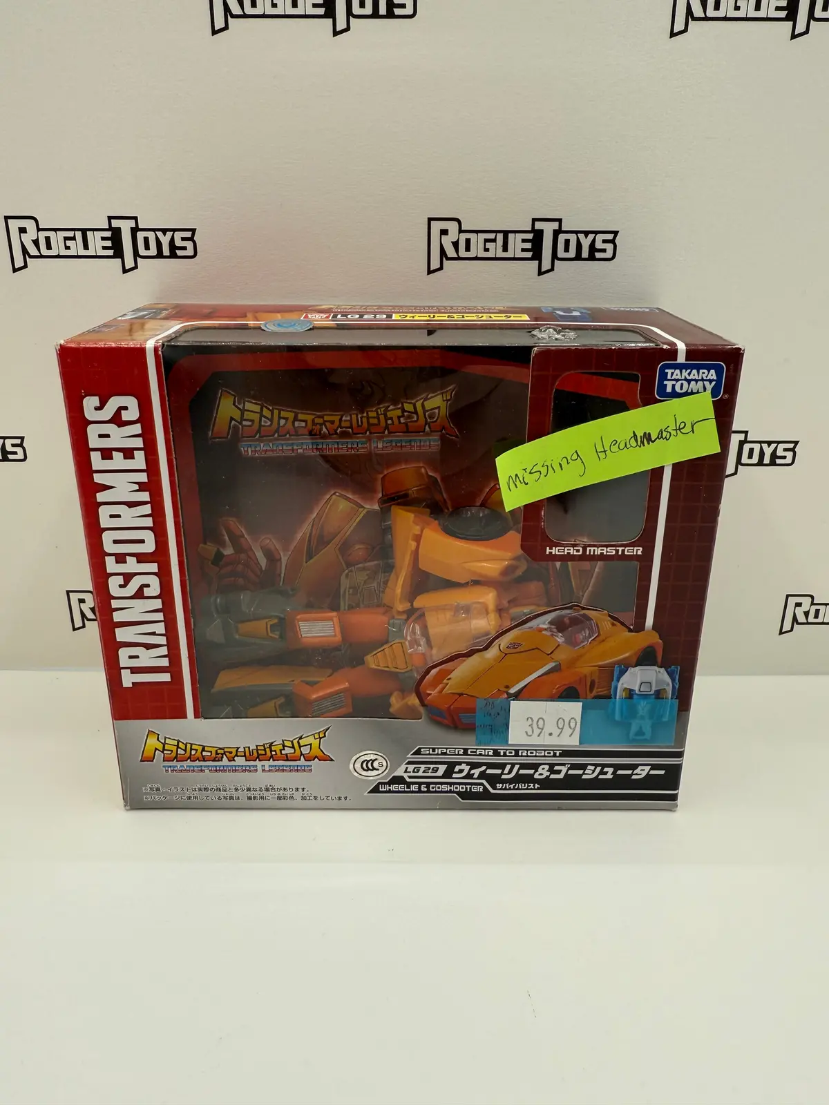 Takara Transformers Legends Class Cybertron Wheelie & Goshooter 1
