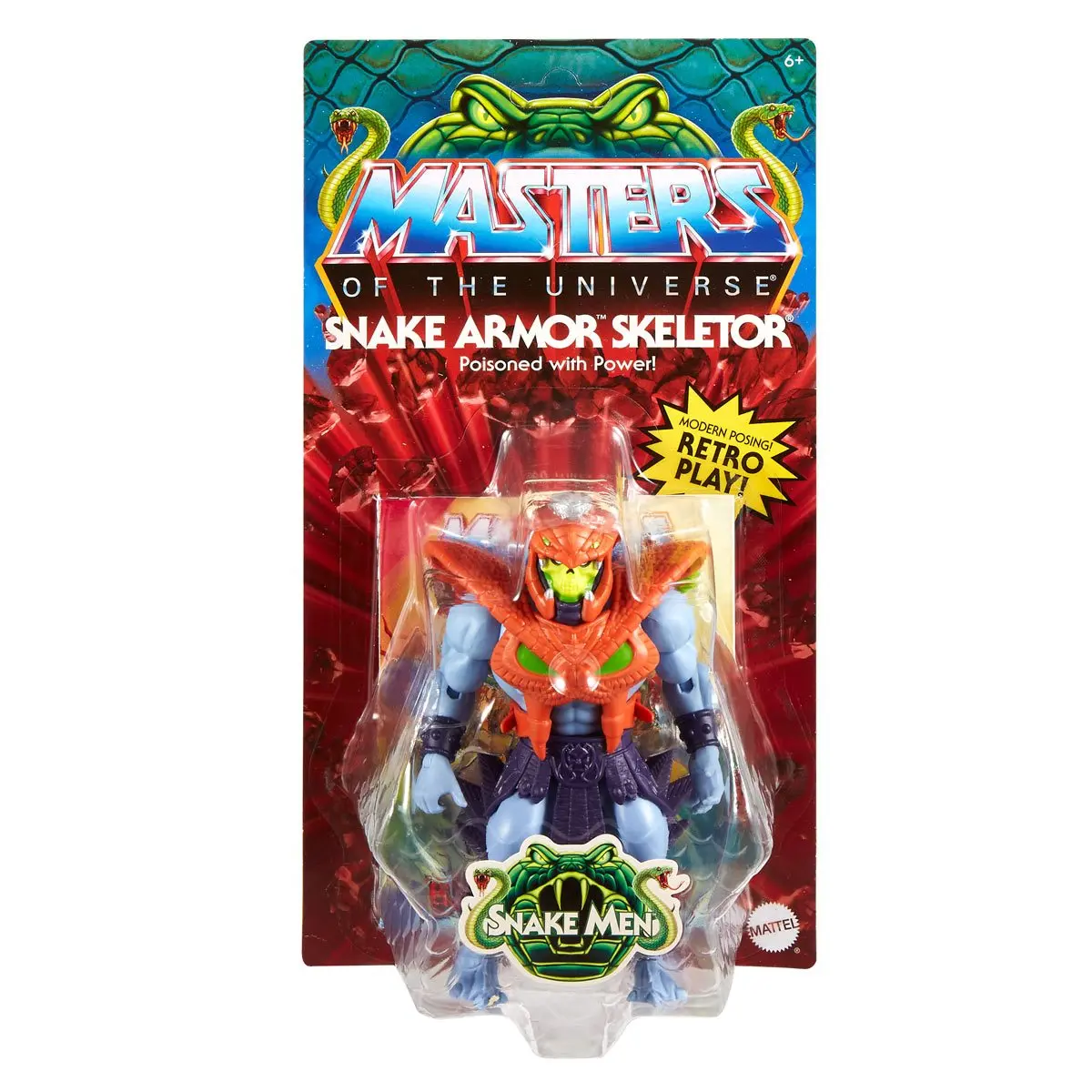 Masters Of The Universe: Origins - Snake Armor Skeletor Action Figure (Hkm68) Motu Low Stock 1