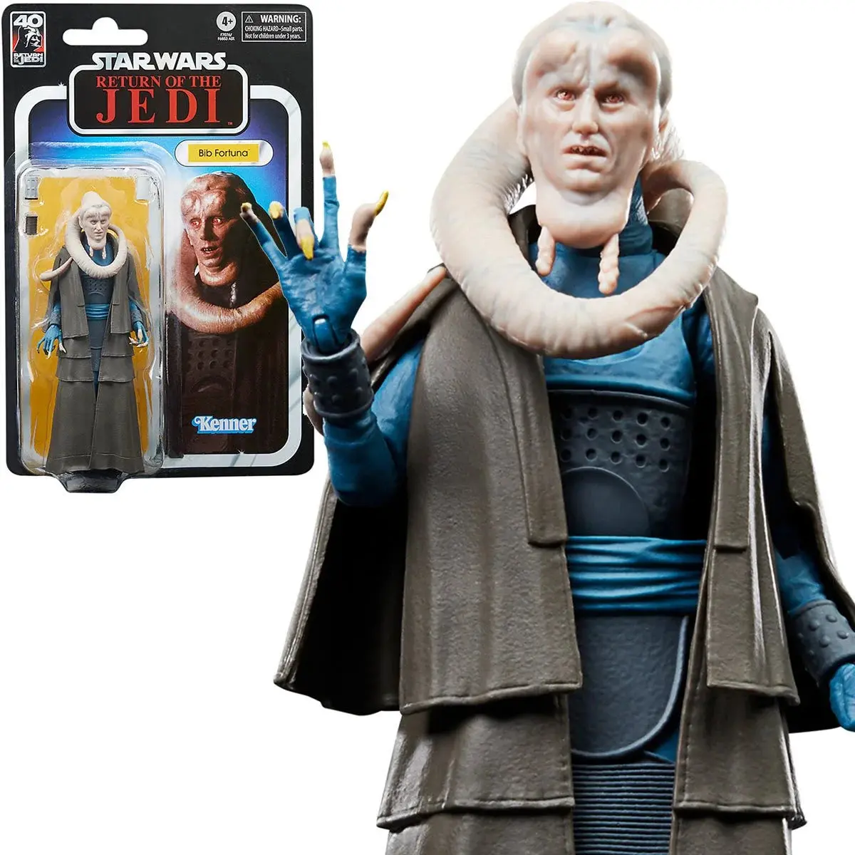 Kenner - Star Wars: The Black Series - Return Of The Jedi 40Th - Bib Fortuna Action Figure (F7076) Low Stock 1