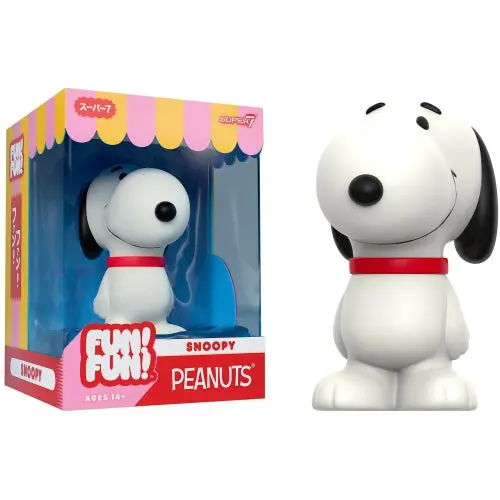 Super7 Fun! Fun! - Mascot Series - Peanuts (Wave 1) - Snoopy (Standing) Soft Vinyl Figure (80725) Low Stock 1