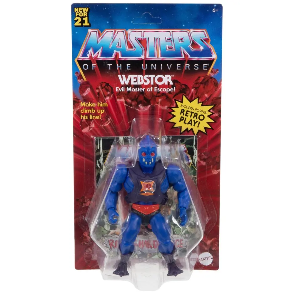 Motu Masters Of The Universe: Origins - Webstor - Evil Master Of Escape Action Figure (Hyd22) 1