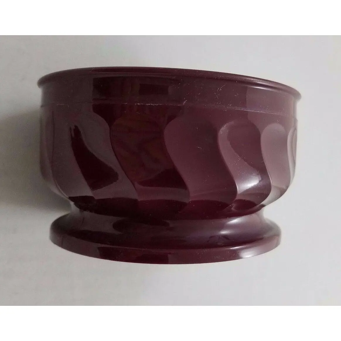 Dinex Turnbury Cranberry 5 Oz. Insulated Bowl Melmac Melamine #3300 Made In Usa 1