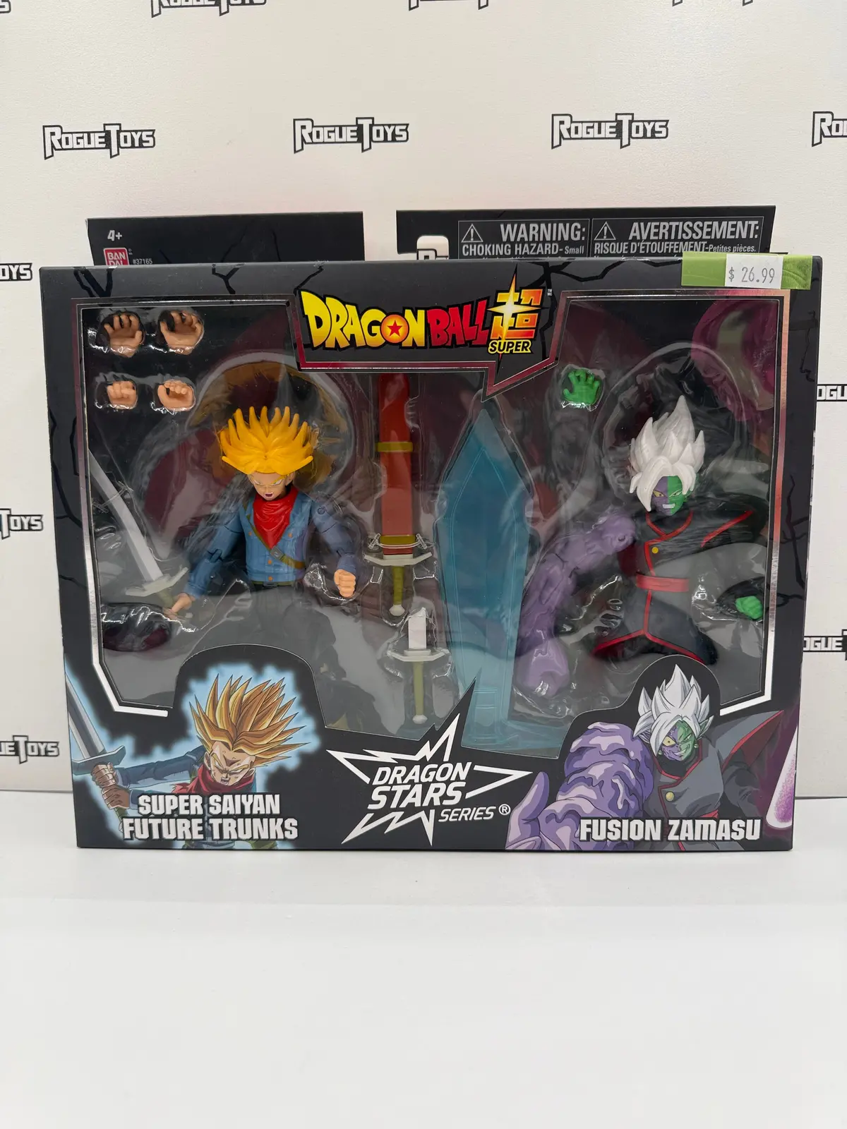 Bandai Dragon Ball Super Dragon Stars Series Super Saiyan Future Trunks & Fusion Zamasu 1