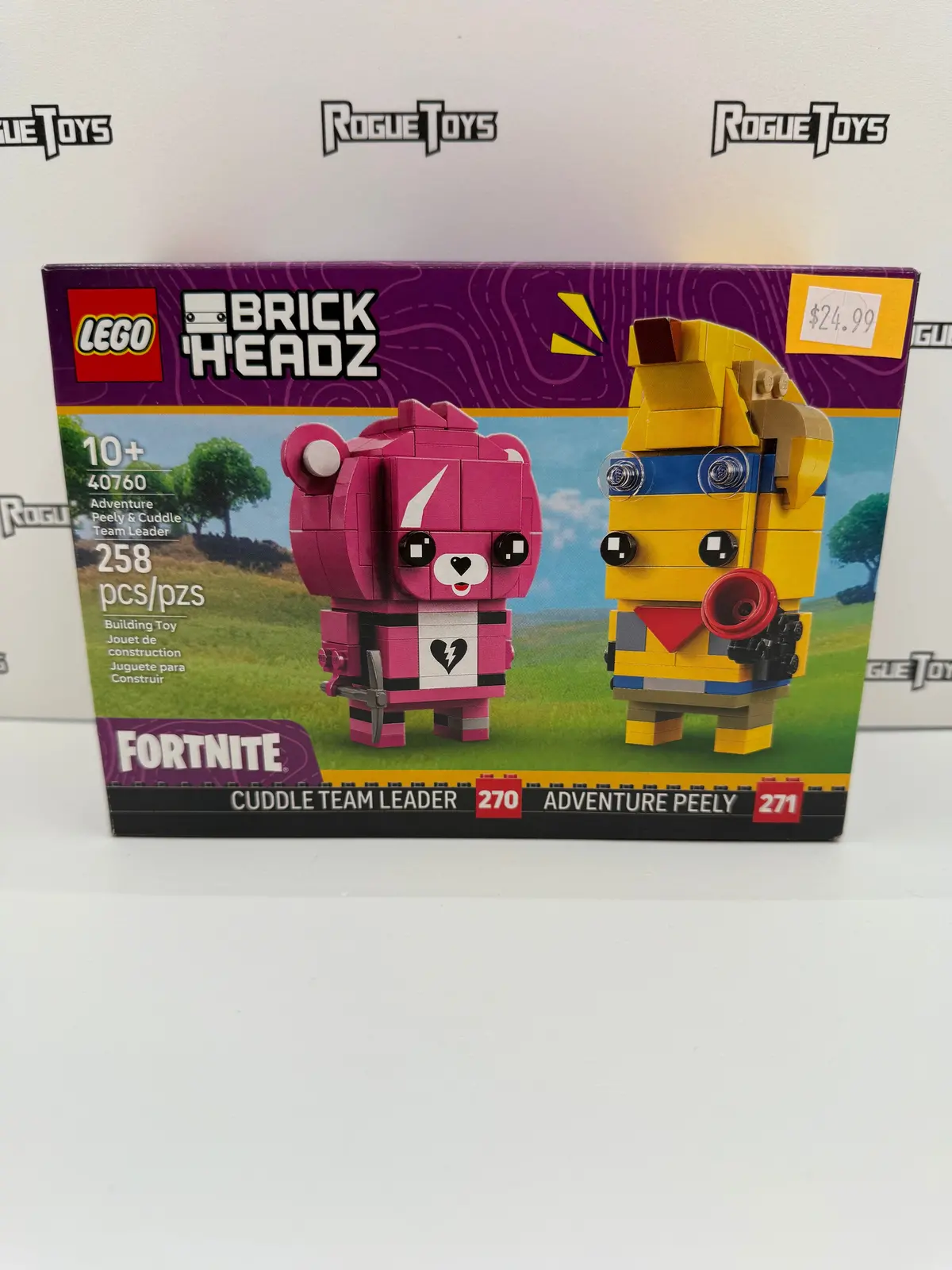 Lego Brick Headz Fortnite 40760 Adventure Peely & Cuddle Team Leader 1