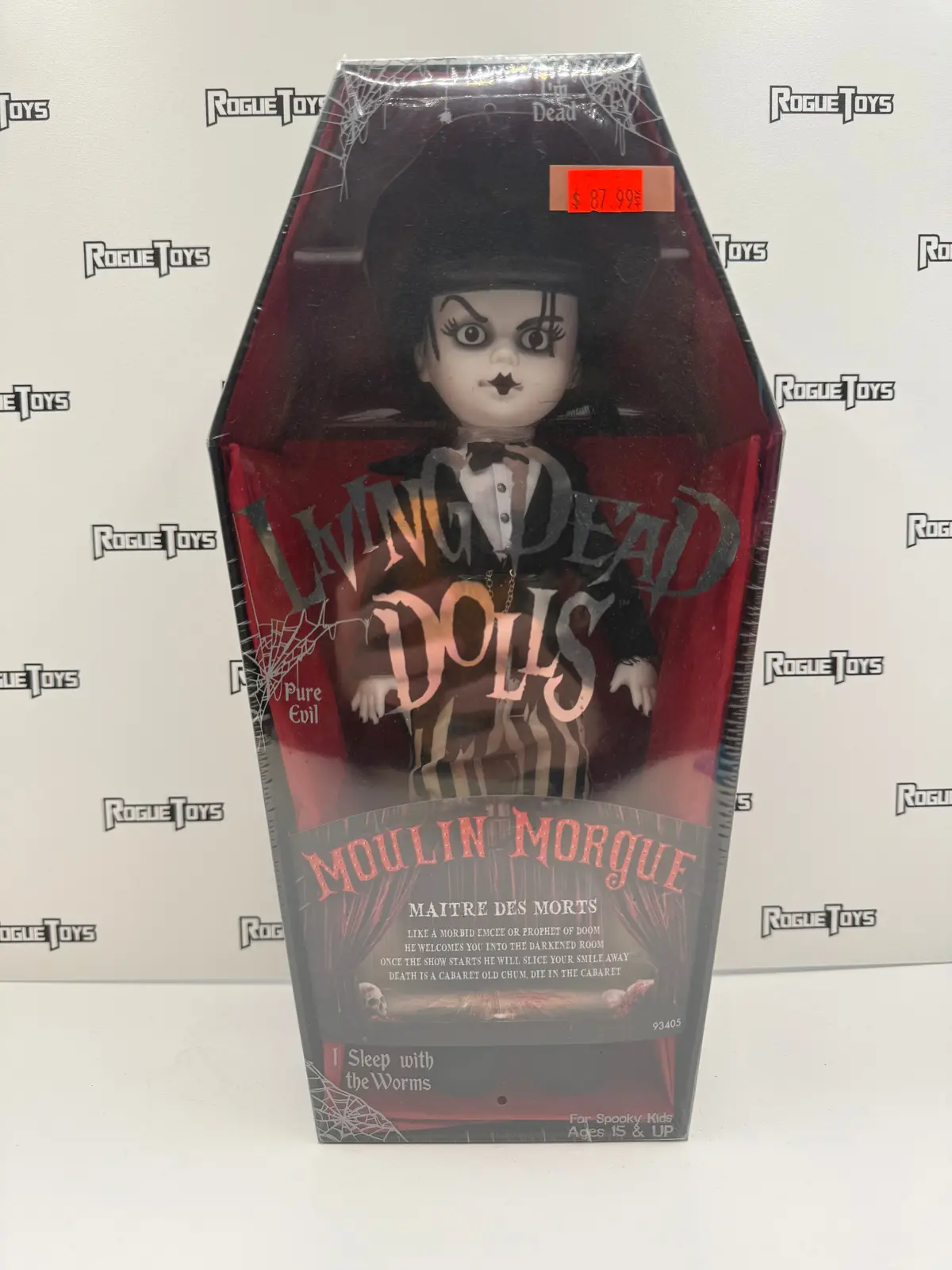 Mezco Living Dead Dolls Moulin Morgue Maitre Des Morts 1