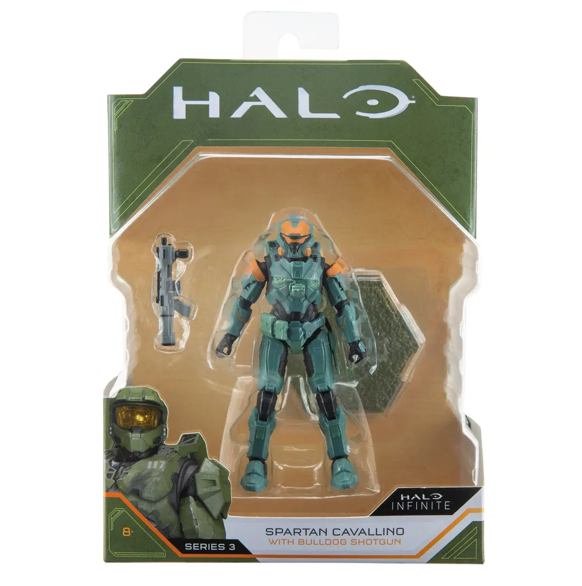 Halo Infinite - Series 3 - Spartan Cavallino (With Bulldog Shotgun) Action Figure (Hlw0065) Low Stock 1