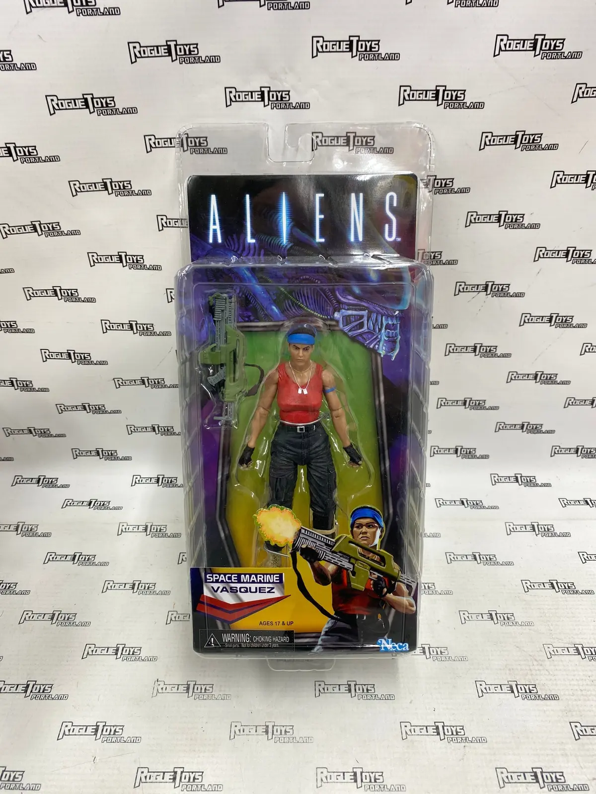 Neca Aliens Space Marine Vasquez Kenner Tribute 1