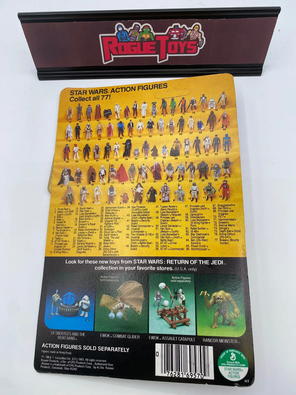 Kenner 1983 Star Wars: Return Of The Jedi Lando Calrissian (Skiff Guard Disguise) 2