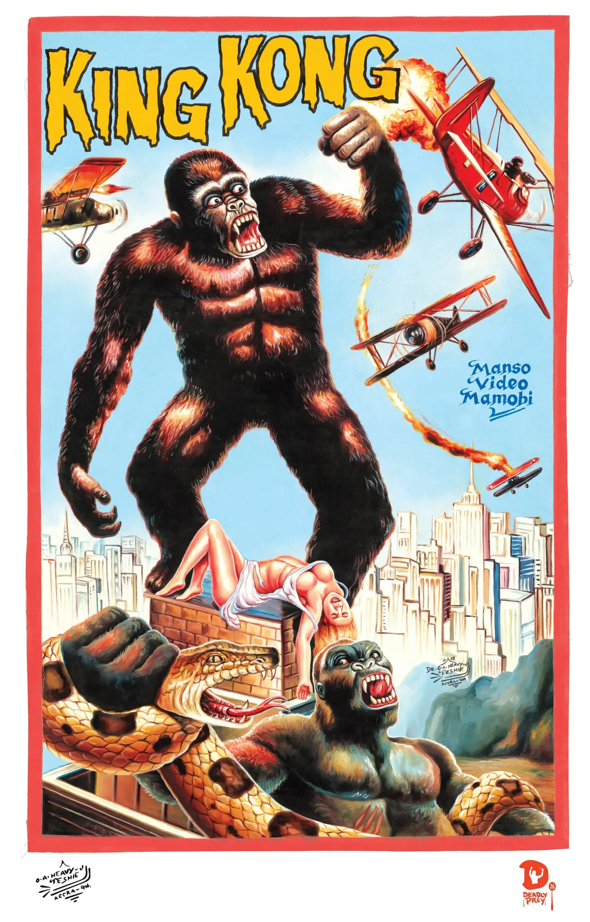 King Kong (High Quality Print) - Heavy J 1