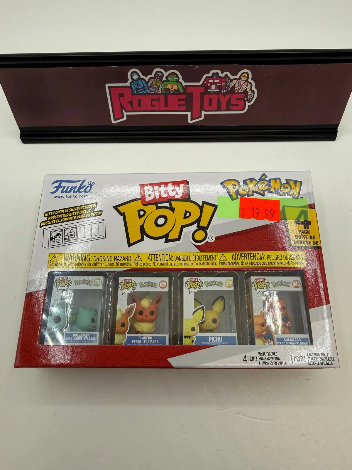 Funko Bitty Pop! Pokémon 4-Pack Bulbasaur / Flareon / Pichu / Charizard 1