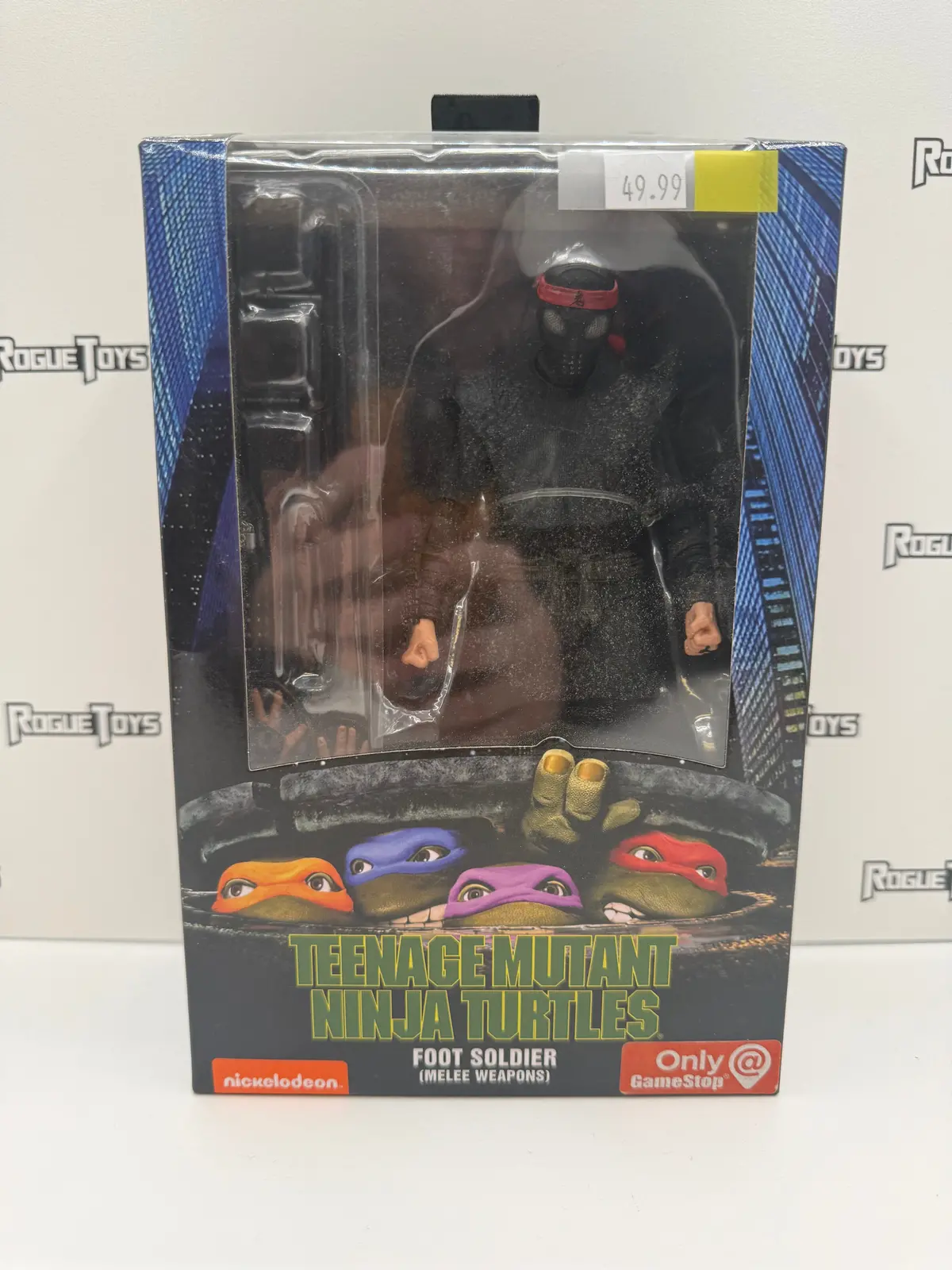 Neca Reel Toys Teenage Mutant Ninja Turtles Foot Soldier (Melee Weapons) (Gamestop Exclusive) 1