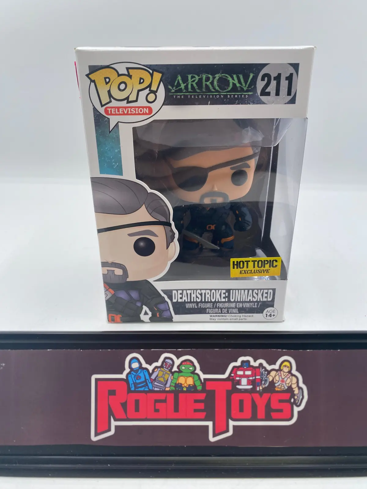 Funko Pop! Television Arrow The Television Series Deathstroke: Unmasked (Hot Topic Exclusive) 1