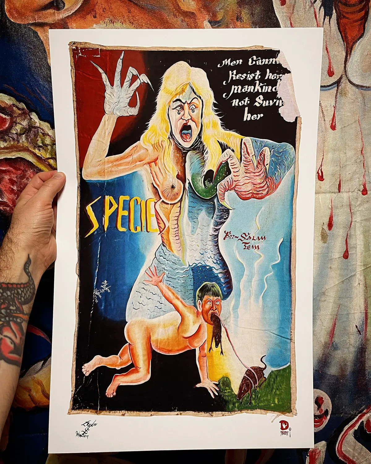 Species (High Quality Print) - Death Is Wonder 1