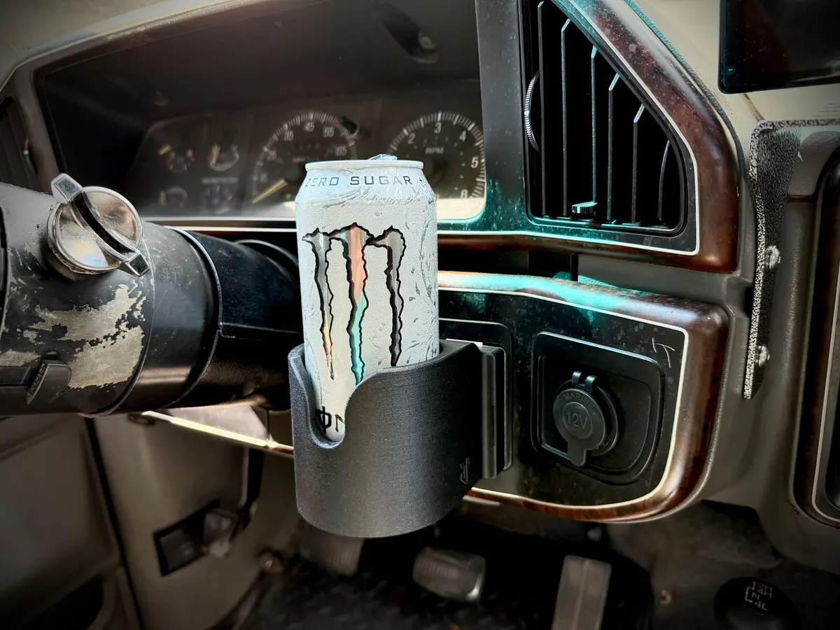 Bricknose Dash Mounted Cup Holder - 1987-1991 2