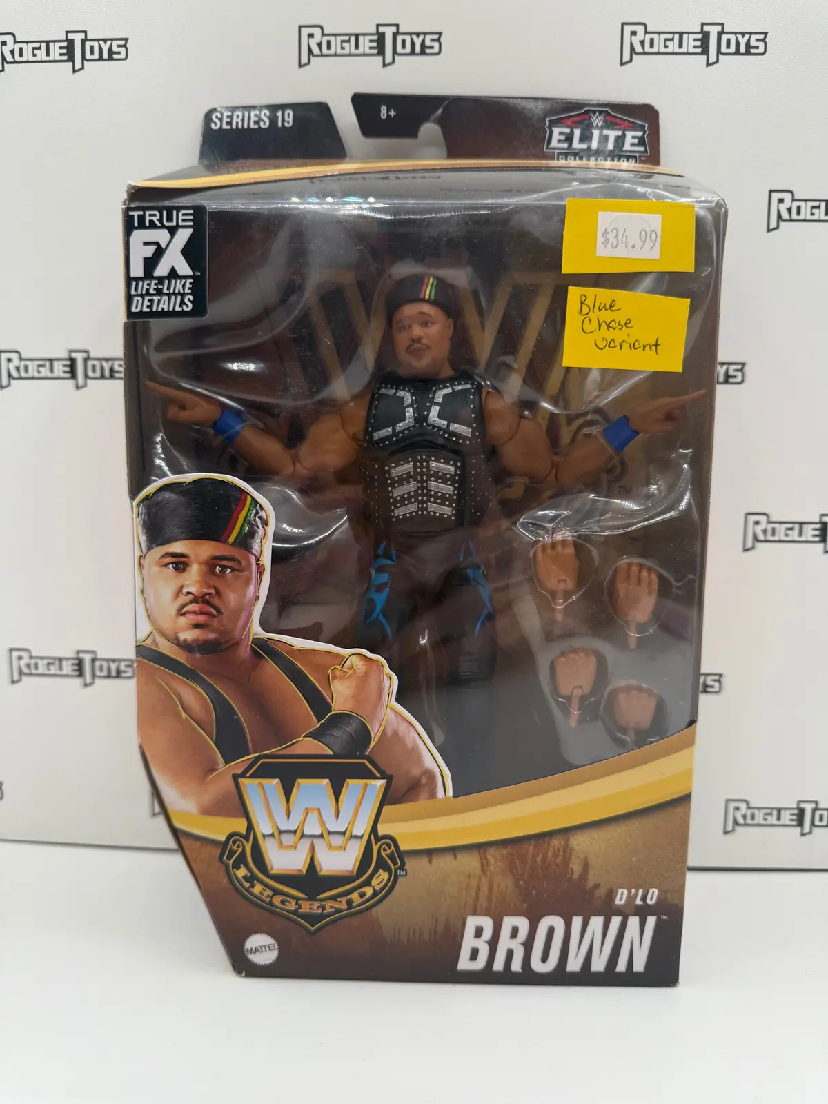 Mattel Wwe Elite Collection Legends Series 19 D’Lo Brown (Target Exclusive) (Chase) 1