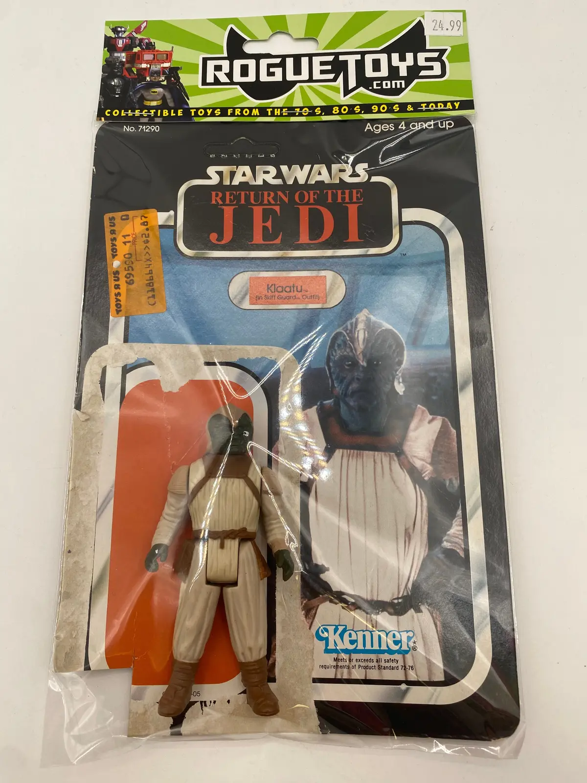 Kenner Star Wars Return Of The Jedi Klaatu (In Skiff Guard Outfit) 1