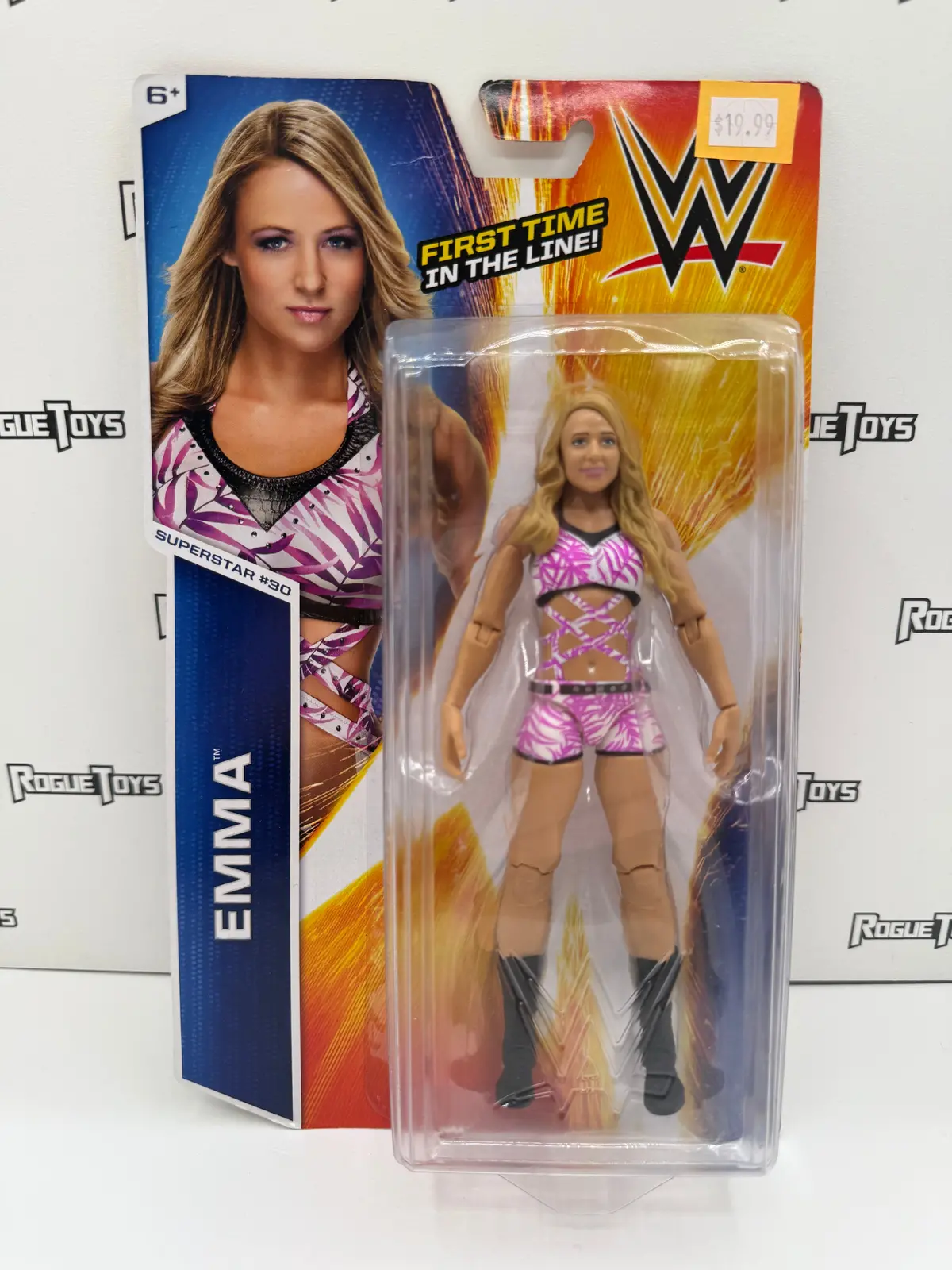 Mattel Wwe Basic Series 49 #30 Emma 1