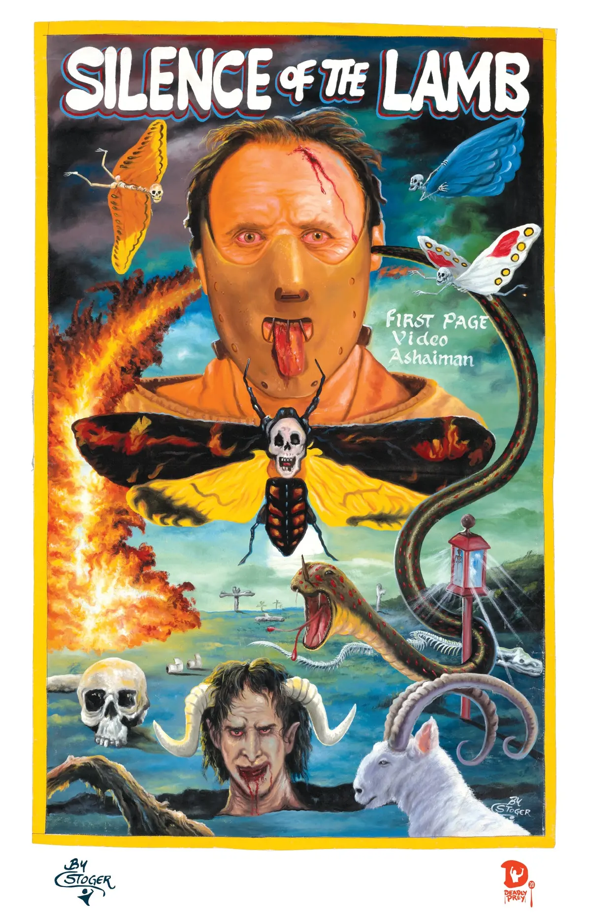 Silence Of The Lambs (High Quality Print) - Stoger 1