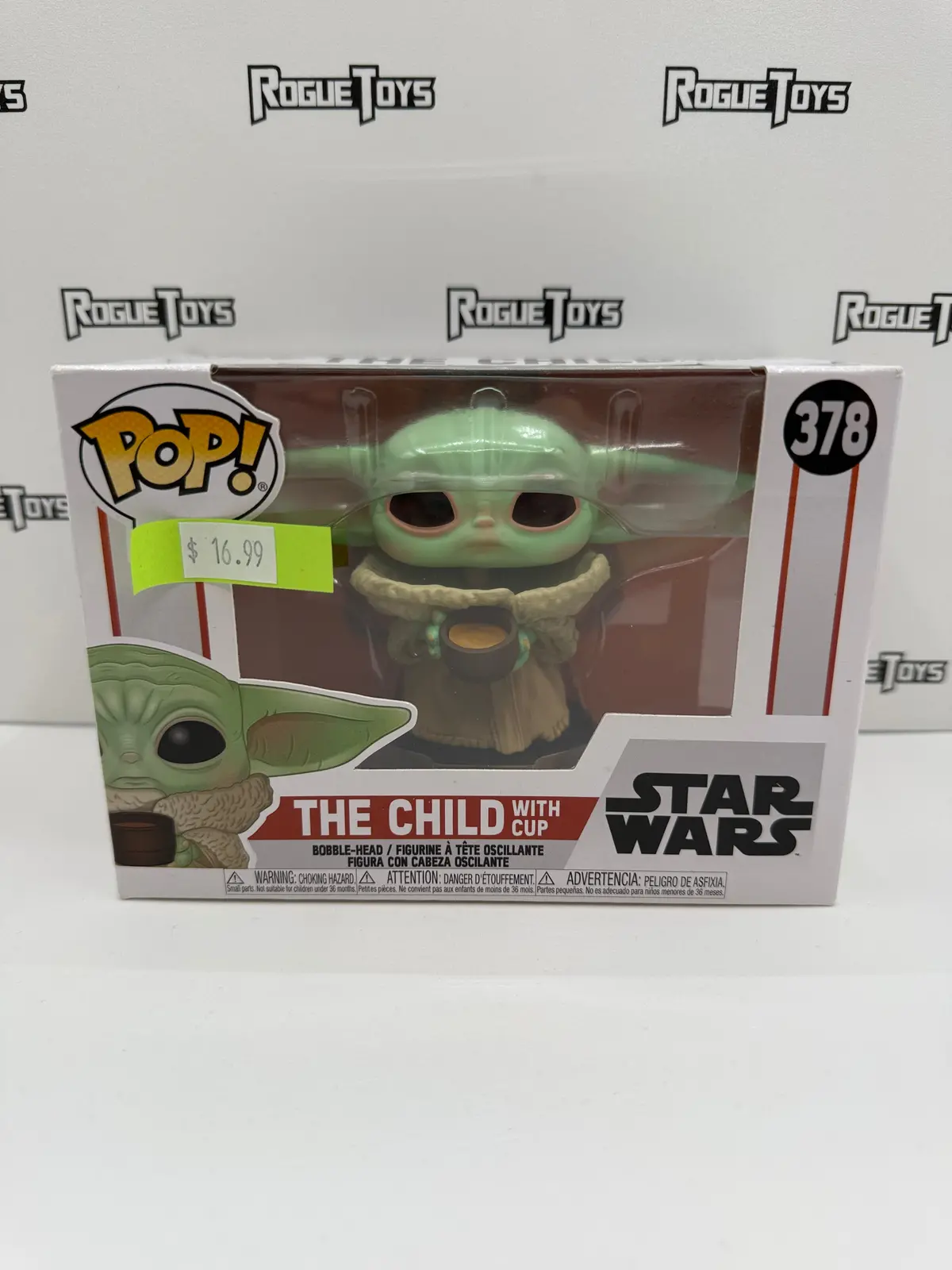 Funko Pop! Star Wars: The Mandalorian The Child With Cup 1