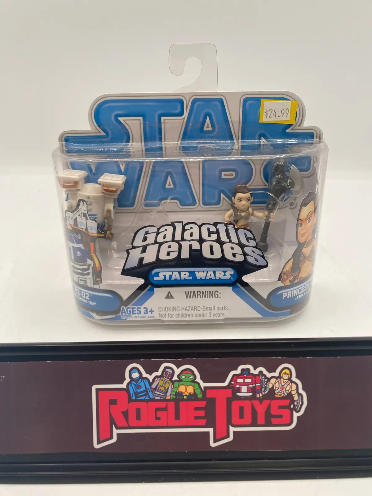 Hasbro Star Wars Galactic Heroes R2-D2 With Serving Tray & Princess Leia (Jabba’S Slave) 1