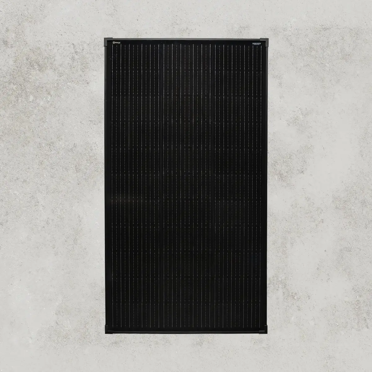 160W 12V Black Glass Solar Panel (30Mm Frame) 1