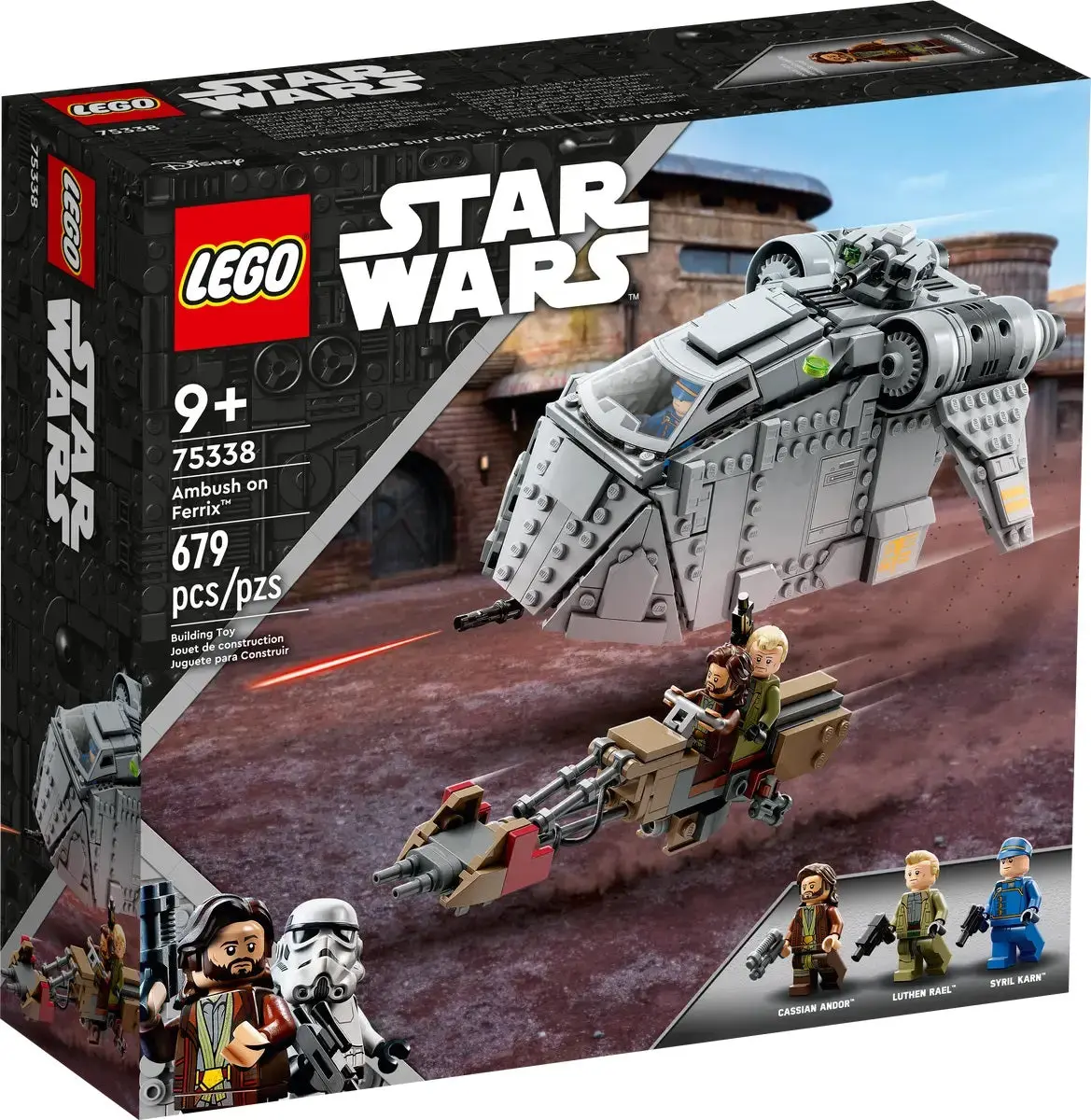 Lego Star Wars: Andor - Ambush On Ferrix Building Toy (75338) Last One! 1