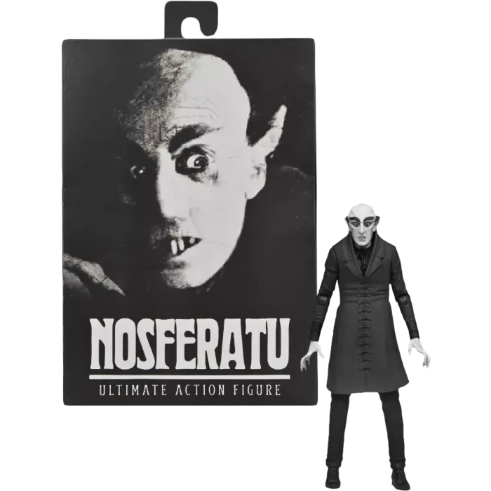Neca - Nosferatu: A Symphony Of Horror (1922) - Ultimate Count Orlok (B&W) Action Figure (06102) Low Stock 1