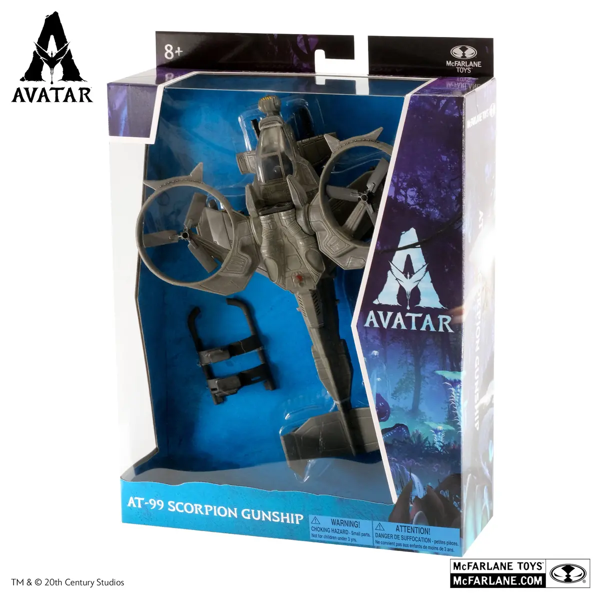 Mcfarlane Toys - World Of Pandora: Avatar (2009) - At-99 Scorpion Gunship Large Deluxe Vehicle 16398 Last One! 1