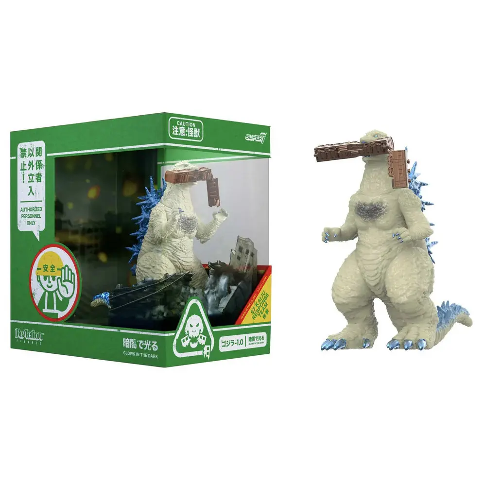 Super7 Reaction Figures - Toho: Godzilla Minus One - Train Biter (Glowinthedark) Action Figure 81139 Low Stock 1