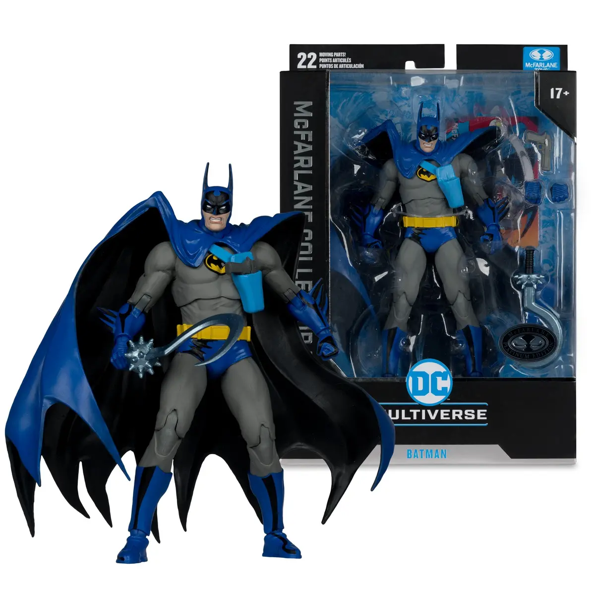 Mcfarlane Collector Edition 34 (Dc Multiverse) Batman (Batman: Year Two) Platinum Action Figure 17418 Last One! 1