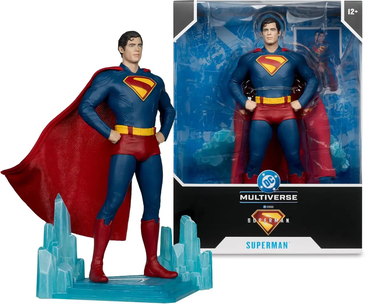 Mcfarlane: Dc Multiverse - Superman (2025) Superman (David Corenswet) 1/6 Scale 11-Inch Statue 17514 Low Stock 1