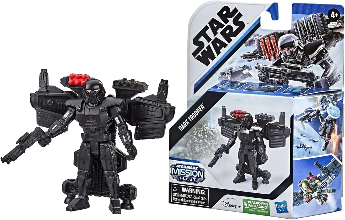 Star Wars Mission Fleet (Gear Class) Attack From Above: Dark Trooper Figure & Armored Jetpack (F3784) Last One! 1