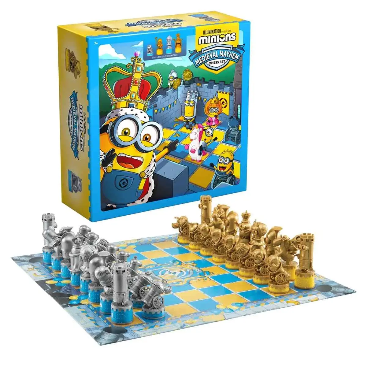 The Noble Collection - Minions: Medieval Mayhem Chess Set (Nn1112) Last One! 1