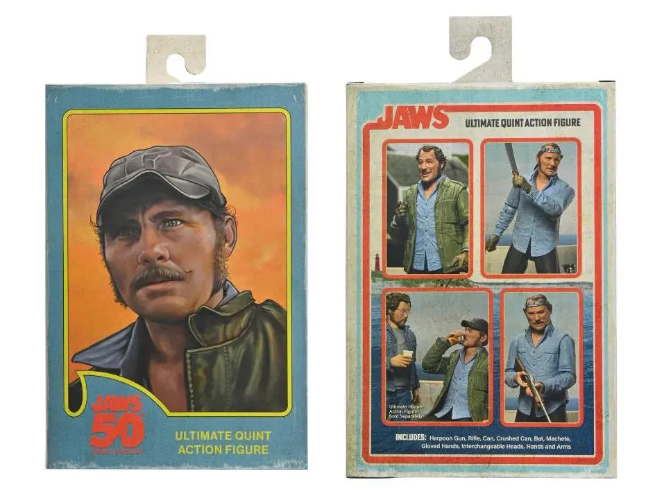 Neca: Ultimate - Jaws 50Th Anniversary - Sam Quint Action Figure (03336) Low Stock 1