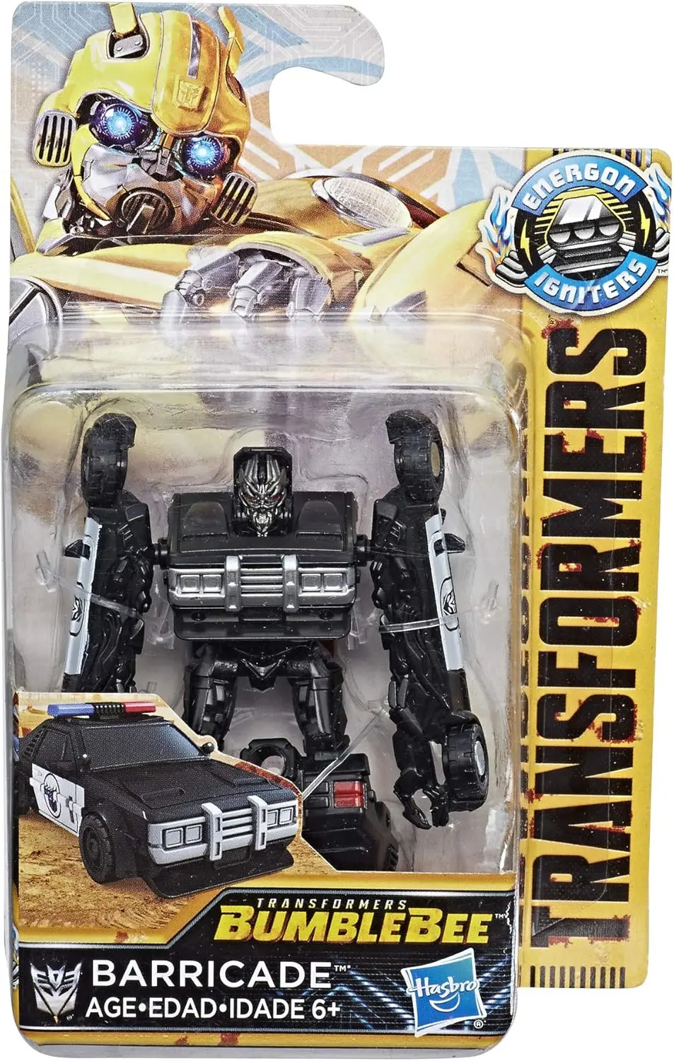 Transformers - Bumblebee (2018) - Energon Igniters - Speed Series Barricade Action Figure (E0766) Last One! 1