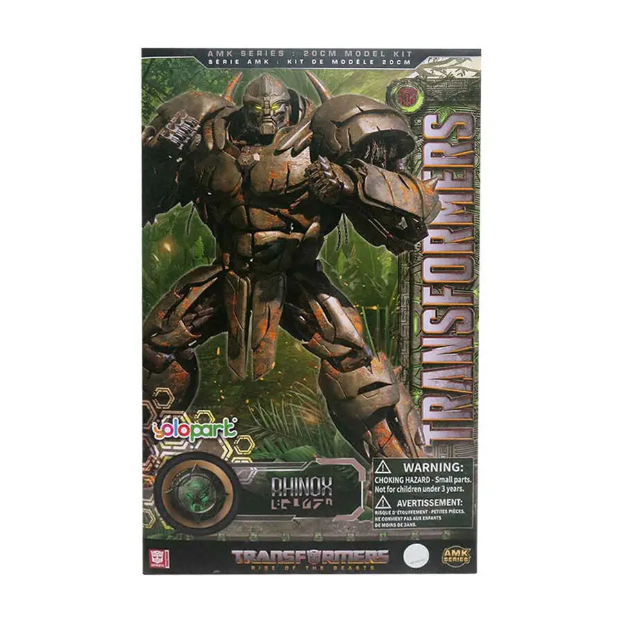 Yolopark - Amk Series - Transformers: Rise Of The Beasts - Rhinox 8-Inch/20 Cm Model Kit (Ypamkm7rh) 1