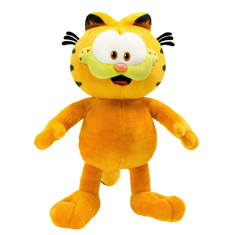 Garfield Movie (2024) Adult Garfield (Standing/Mouth Agape) Medium 13.5-Inch Soft Plush Toy (Id92192) 1