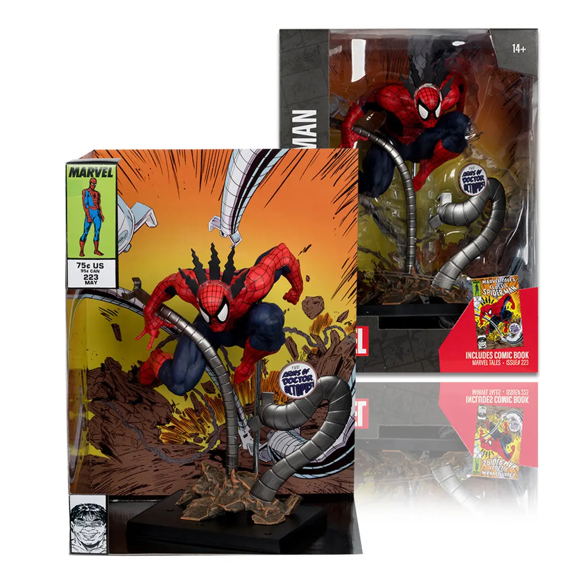 Mcfarlane: Marvel Collection - Spider-Man (Marvel Tales #223) 1:6Th Figure W/Diorama Scene (14818) 1